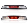 G-PLUS LED 3rd Third Brake Light Compatible with Ford F150 2015 2016 2017,Compatible with F250 F350 F450 F550 Super Duty 2017 High Mount Rear Stop Light Cargo Lamp Red & Clear Lens Chrome Housing