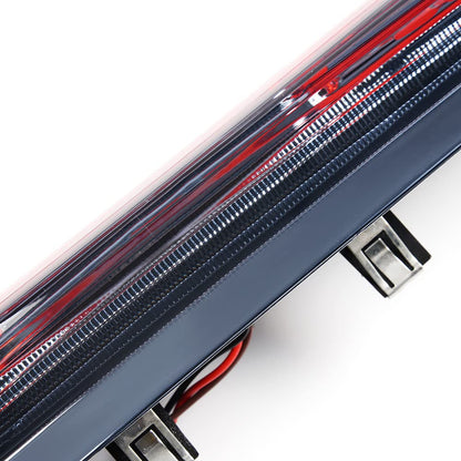 G-PLUS Rear LED Third Brake Light Compatible With 2014-2018 Chevy Silverado/GMC Sierra1500/2500HD/3500,3RD Cargo Led Tail Lamps Chrome Housing,Smoky Red lens