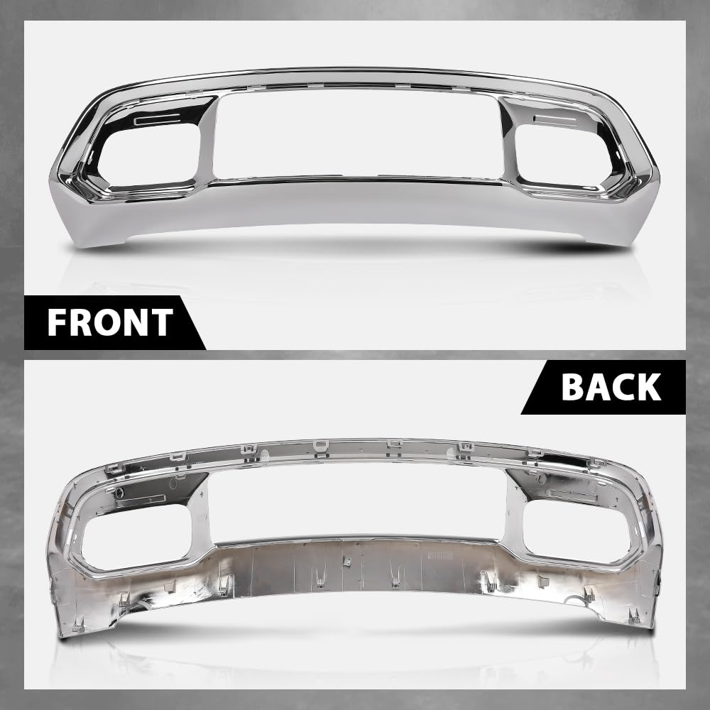 G-PLUS Front Bumper Lower Fascia Applique Compatible with Jeep Grand Cherokee 2016-2021 68310779AA