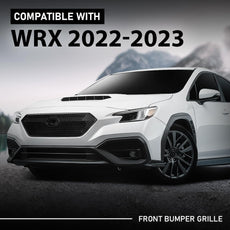 G-PLUS Front Bumper Grille for Subaru WRX STI 2022-2023 Style Front View