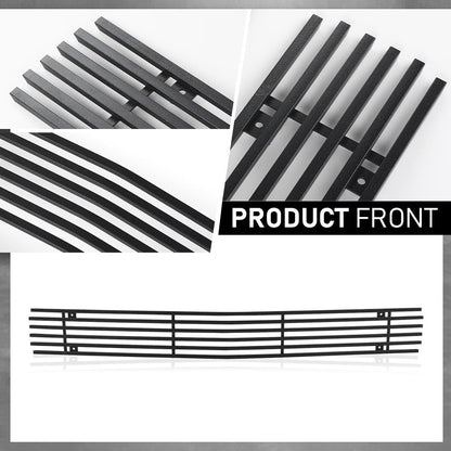 G-PLUS Billet Grille Insert Compatible with Chevy Blazer C/K Pickup Suburban Tahoe 1994-1999 Black