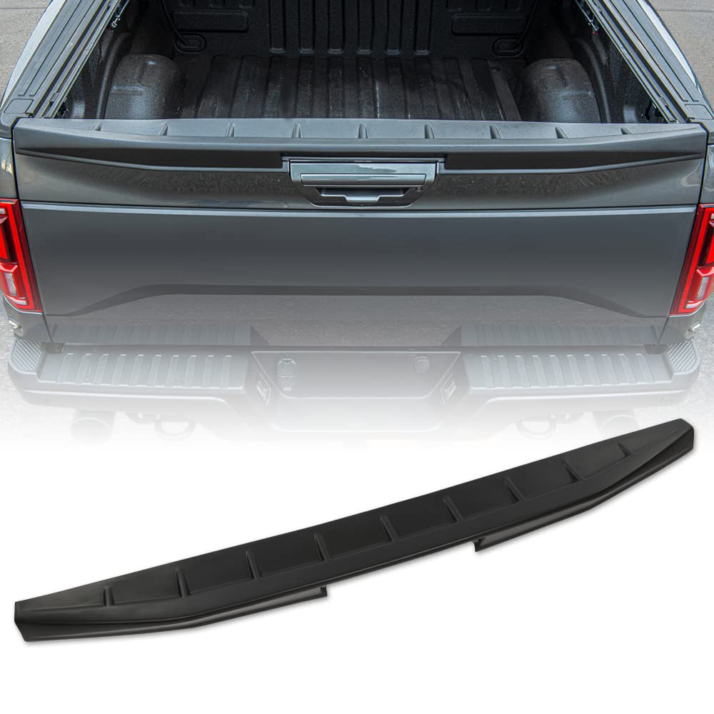 G-PLUS Tailgate Rear Wing Spoiler Compatible with Ford F150 Models 2015-2020 ABS Plastic Black