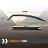 G-PLUS in-Channel Side Window Vent Visor Deflectors Rain Guards Compatible with GMC Terrain 2018-2024 Impact-Resistant PC 4 PCS Smoky