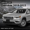 G-PLUS Front Bumper Fascia Spat Left Driver Compatible with Jeep Cherokee 2019-2022 68288015AC