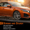 G-PLUS Front Inner Driver and Passenger Side Fender Liners Pair Compatible with Nissan Altima 2019-2023 Black