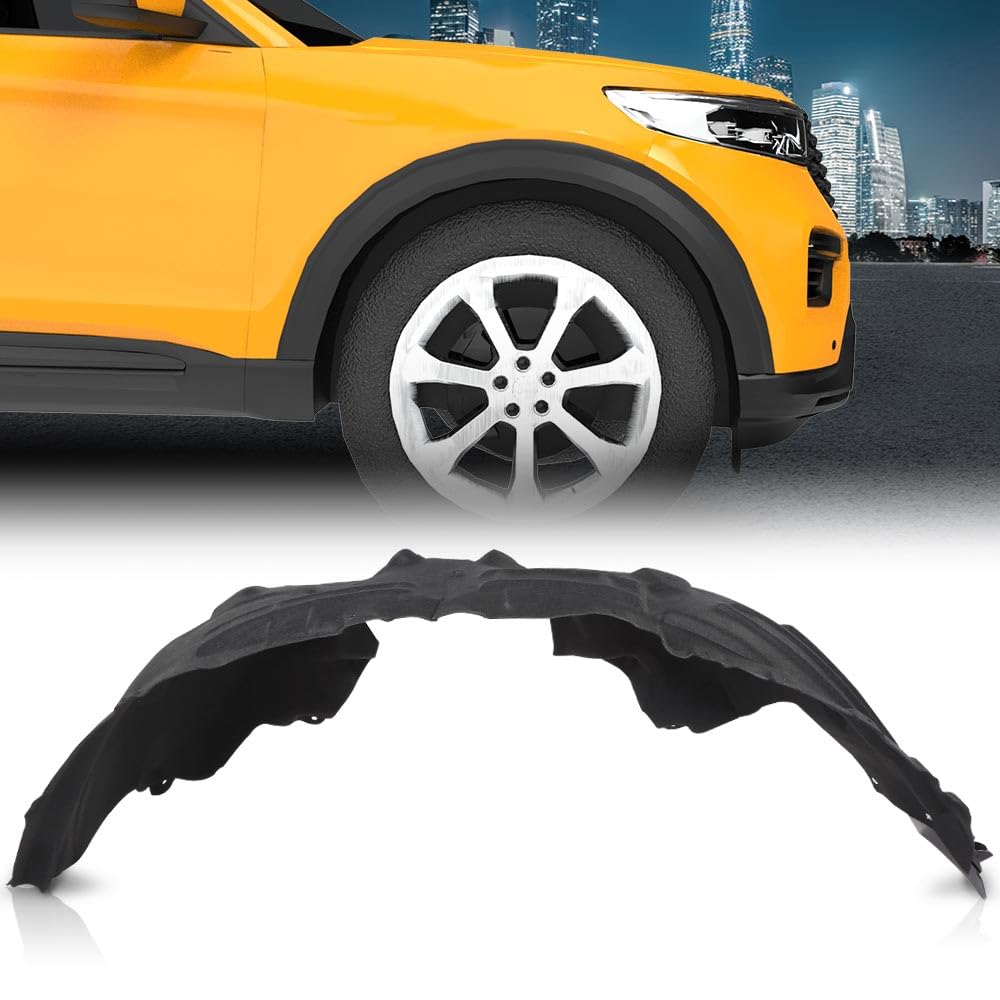 G-PLUS Front Right Inner Fender Liner Compatible with Ford Explorer/Fit Police Interceptor Utility 2020 2021 2022 FO1249204, LB5Z16102A, LB5Z16102B, LB5Z16102C