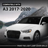 G-PLUS Pair Front Bumper Fog Light Cover Lamp Bezel Grill Compatible with Audi A3 Sedan 2017-2020 2PCS