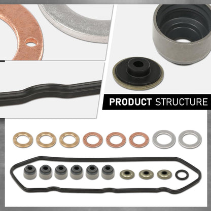 G-PLUS Engine Gasket Set Compatible with Briggs & Stratton 825527/Fit Daihatsu DM950 DM950D/Fit Toro 107-9906