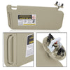 G-PLUS Beige Left Side Sun Visor with Mirror Compatible with Toyota RAV4 2006-2013 74320-42501-A1