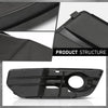 G-PLUS Front Right Fog Light Bezel Trim, Compatible with Audi Q5 Base 2009-2011/ Q5 (submodel: Premium, Premium Plus, Prestige) 2009-2012, Passenger Side, 8R0807682A01C, AU1039108