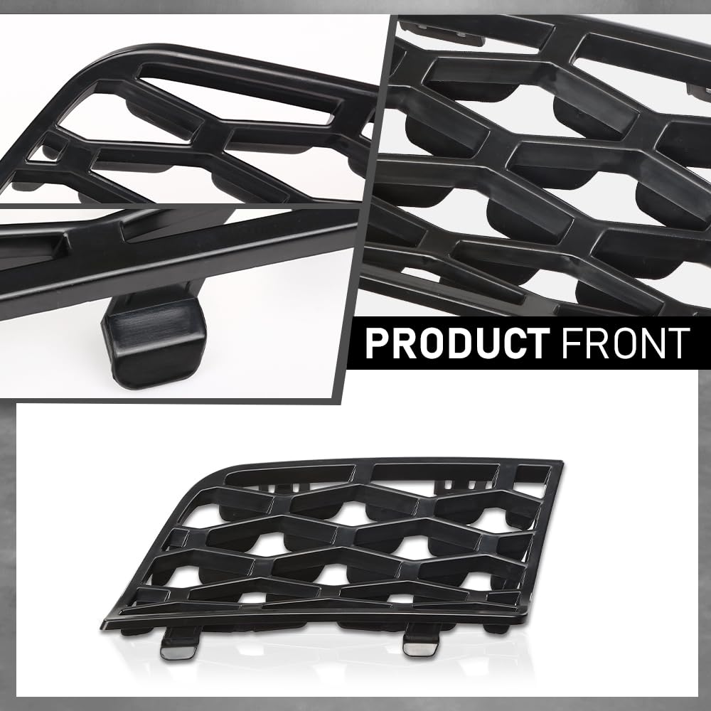 G-PLUS Front Right Bumper Air Inlet Grill Cover, Compatible with Range Rover L322 2006-2009 (Not Fit for Range Rover Sport models) Grill Cover DXB500380PUY