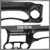 G-PLUS Dash Instrument Cluster Trim Panel Bezel Compatible With Jeep Wrangler 2011-2014