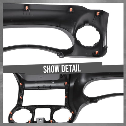 G-PLUS Dash Instrument Cluster Trim Panel Bezel Compatible With Jeep Wrangler 2011-2014