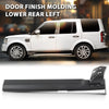 G-PLUS Finish Molding Lower Rear Left Compatible with LR3 Discovery 3 2005-2009,Fit LR4 Discovery 4 2010-2016 LR010624
