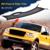 G-PLUS Front A Pillar Trim Handle Compatible with 2004-2008 F150, RH Passenger Side Inside Grab Handle (Black)