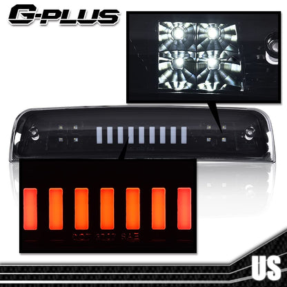 G-PLUS Truck Third 3rd Tail I Brake Light Cargo High Mount Stop Lamp Compatible With 2009-2010 Dodge Ram 1500 2010 Dodge Ram 2500 3500 2011-2017 Ram 1500 2500 3500