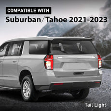 G-PLUS Tail Light for Chevy Suburban Tahoe 2021-2023 Left Driver Side Front View