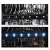 G-PLUS LED Headlights Assembly Compatible with Ford F250 F350 F450 F550 Super Duty 2005 2006 2007, Headlamps DRL BAR Point Style Clear Lens Black Housing Clear Reflector,faros delanteros