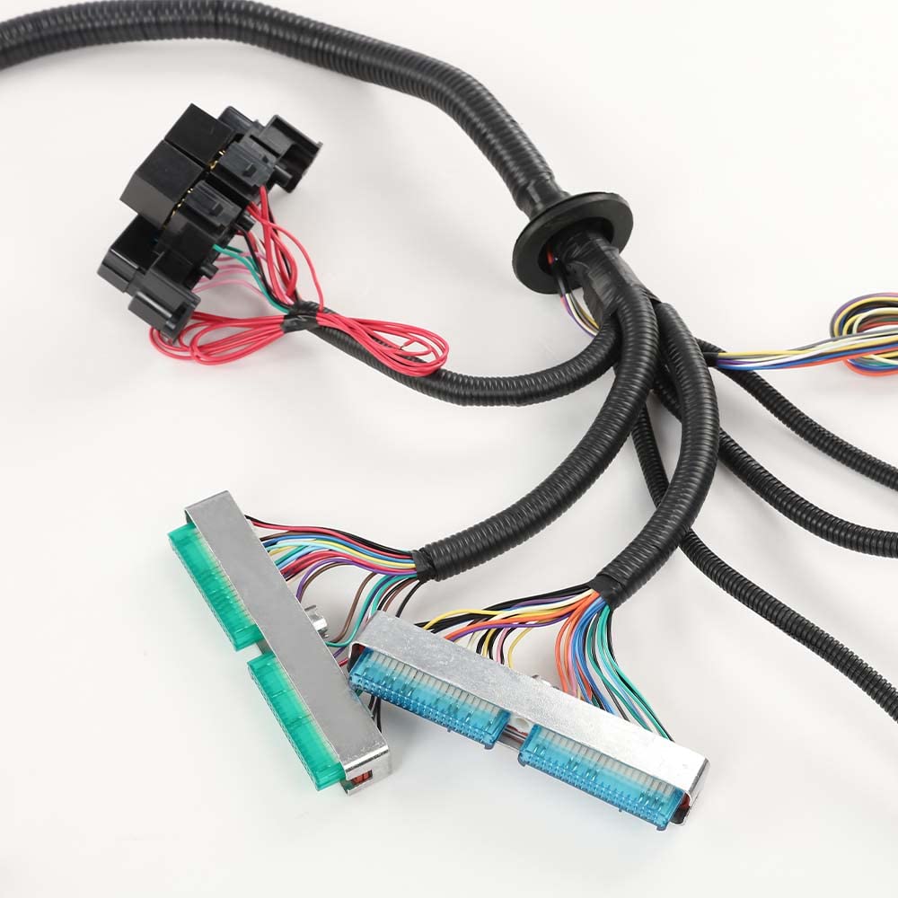 G-PLUS Standalone Wiring Harness Drive by Wire 4L60E 4.8 5.3 6.0 DBW Compatible with 2003-2007 Chevy, Gmc, Cadillac and Hummer Truck Engines (Drive by Wire Only) with 4l60e Transmissions.