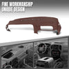G-PLUS TPE Dash Cover Dashboard Compatible with Chevy & GMC Truck C/K 1500 1997-1999 Fit Chevy & GMC Truck C/K 2500/3500 1997-2000 Red