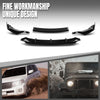 G-PLUS Front Bumper Lip Splitter Spoiler Compatible with BMW X5 Model 2019-2023 with M Sport Package Only, Not Fit X5M or Model Without M Sport Package Front Bumper Lip Splitter Glossy Black