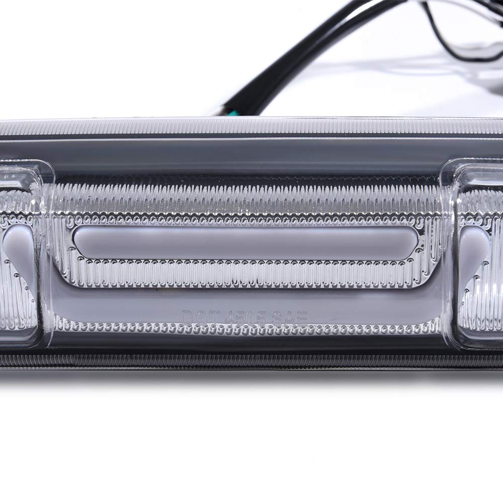 G-PLUS LED Bar Third Brake Light Compatible With 1999-2006 Chevy Silverado/GMC Sierra 1500 2500 3500 & HD High Mount Rear Tail Cargo Lamp 5978318 16525205