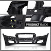G-PLUS Front Bumper Cover Compatible with Jaguar XJ 2011-2015, Fit Jaguar XJR (Submodel: Base, L) 2014 2015, w/o Parking Aid Sensor Holes, C2D5370XXX, JA1000148, Black