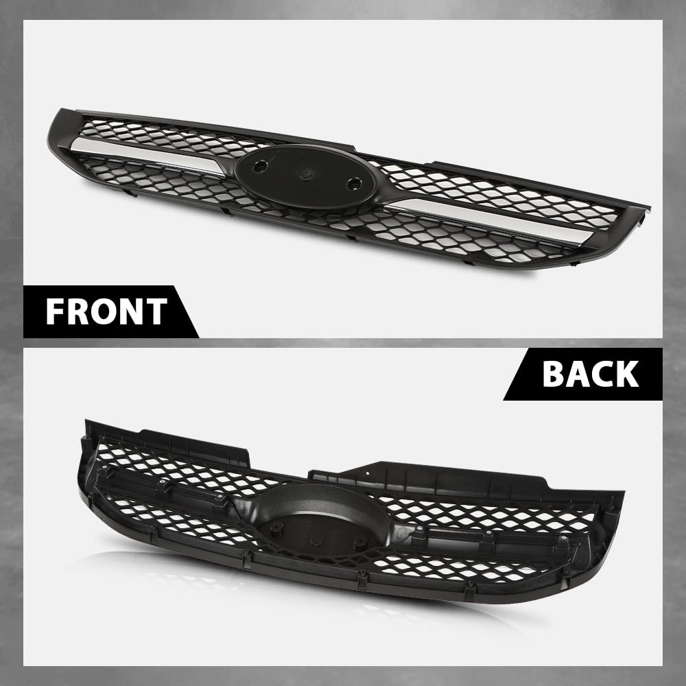 G-PLUS Front Bumper Grille Assembly Compatible with Kia Sportage 2008 2009 2010
