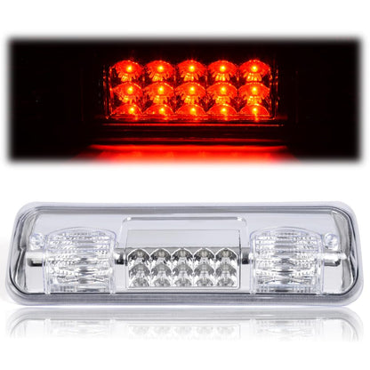 G-PLUS Rear Third Brake Light Led Tail Light Compatible With 04-08 Ford F150 Lobo/07-10 Ford Explorer/06-08 Lincoln Mark LT,3RD Cargo Led Tail Lamps,Clear lens