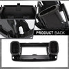 G-PLUS Center Dash Radio Bezel AC Air Vents Upper Trim Compatible with Toyota Camry 2002-2006 Black
