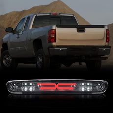 G-PLUS X-Type LED Third Brake Light for Chevy Silverado GMC Sierra 2007-2014 Smoky Lens Close-up View