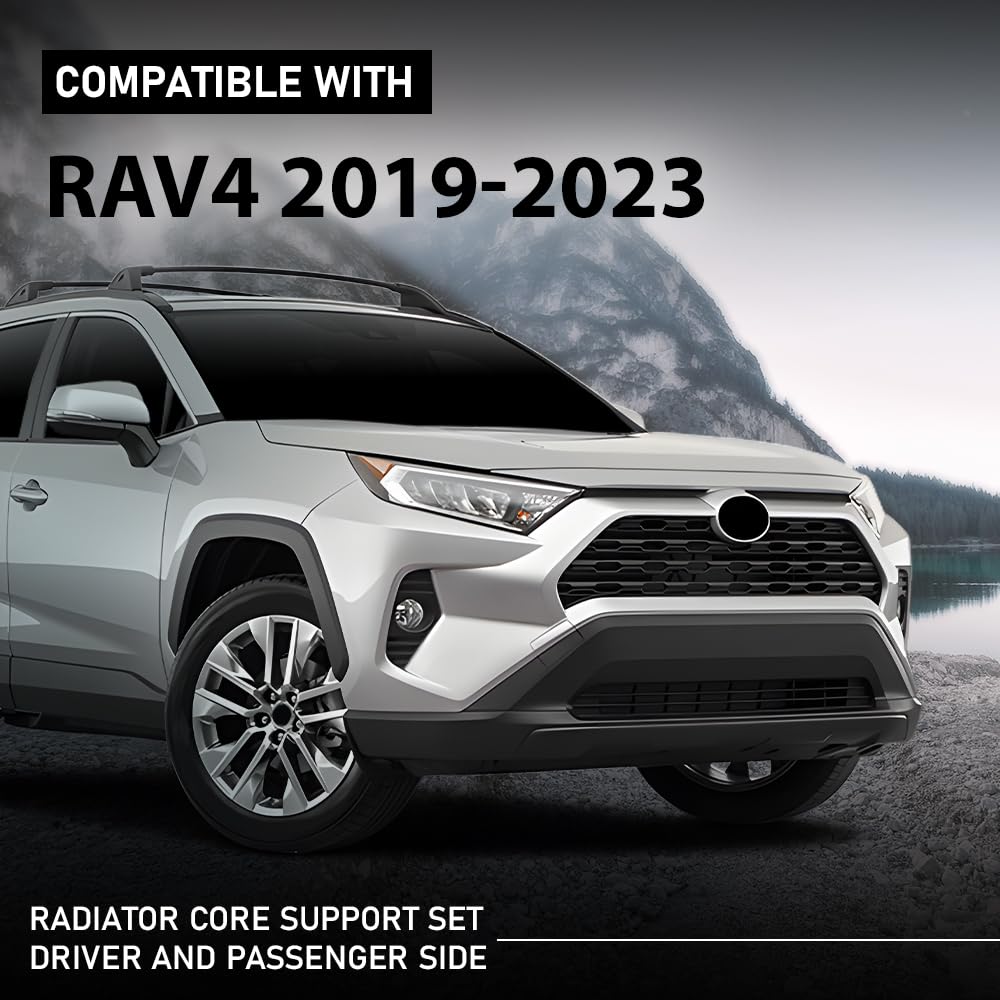 G-PLUS Radiator Core Support Set Compatible with Toyota RAV4 2019-2023 5320242900