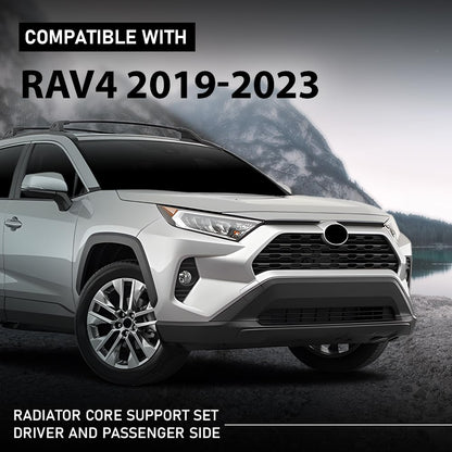 G-PLUS Radiator Core Support Set Compatible with Toyota RAV4 2019-2023 5320242900