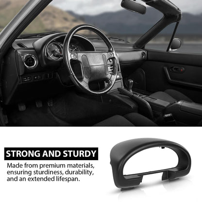 G-PLUS Radio Dash Bezel Trim Panel Compatible with Chevy Colorado GMC Canyon 2004-2012 (Grey ABS Plastic)