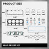 G-PLUS Head Gasket Set Compatible with Chevy Silverado Express Suburban GMC Sierra Yukon 6.0L 6.2L 2007-2019, for Cadillac Escalade 2009, for Hummer H2 2008-2009, HS26192PT-5