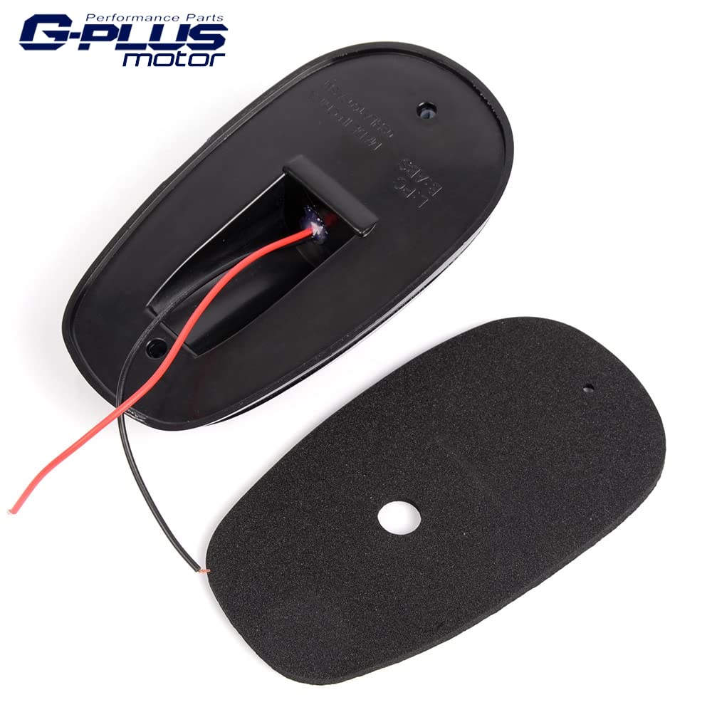 G-PLUS Cab Roof Running Marker Lights Compatible With Most of 4x4 / Off-Road/SUV/Crossover/Jeep/RV/Pickup truck vehicle,LED Roof Smoke Lens Light,5 Piece