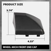 G-PLUS Right Rear Wheel Arch Front End Cap Compatible with Discovery 3 & 4 LR010625 Black