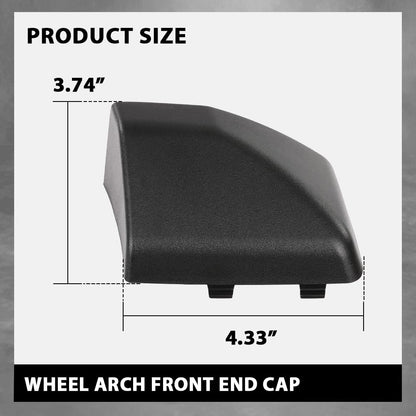 G-PLUS Right Rear Wheel Arch Front End Cap Compatible with Discovery 3 & 4 LR010625 Black