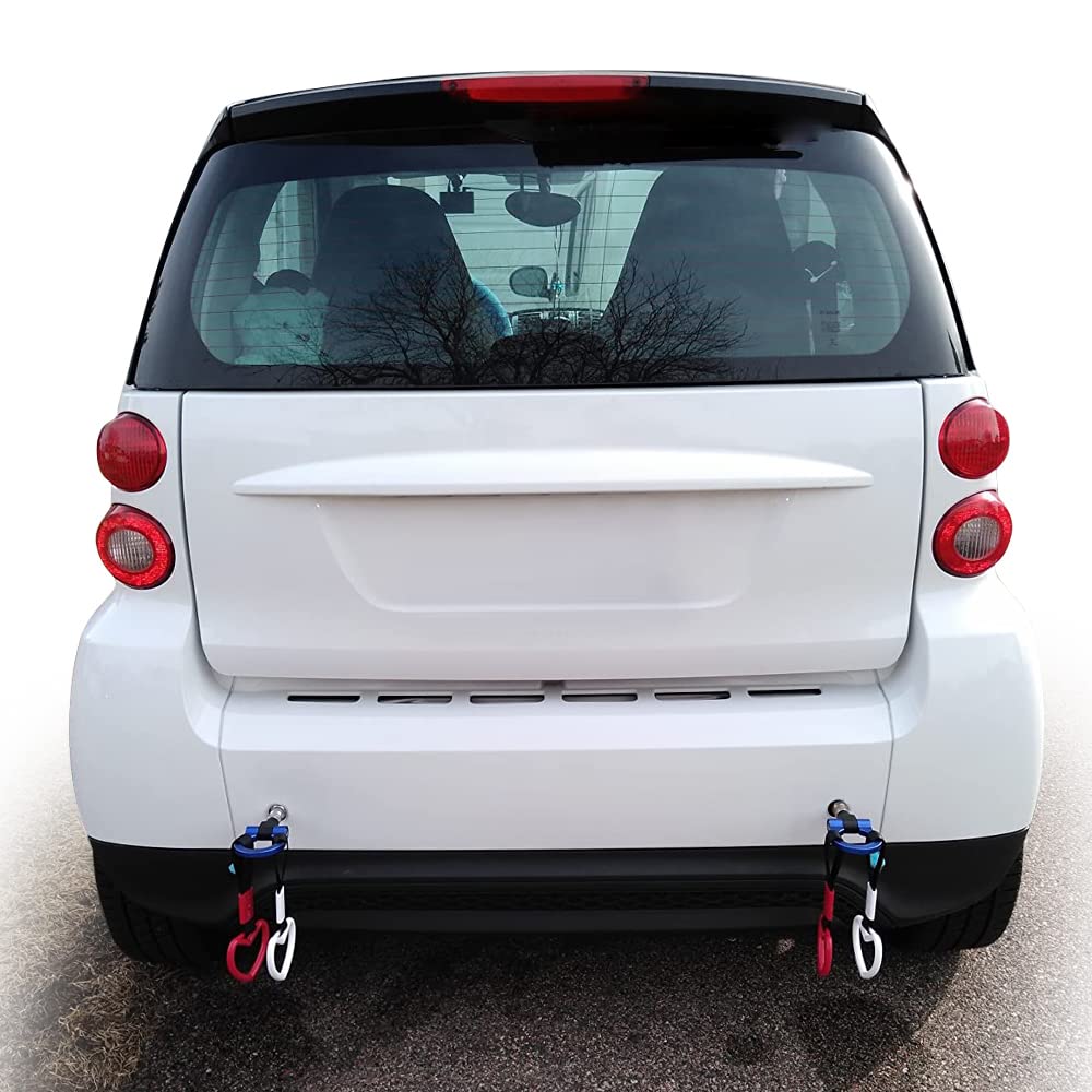 G-PLUS JDM Tsurikawa Ring Heart Subway Train Bus Car Handle Hand Straps Drift Charm,Rear Bumper Warning Ring (Red)