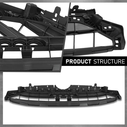 G-PLUS Front Bumper Grille Grill, Compatible with Audi A4 S4 2020-2024, Fit For Models W/S-Line Package, 8W0807233D, AU1207106