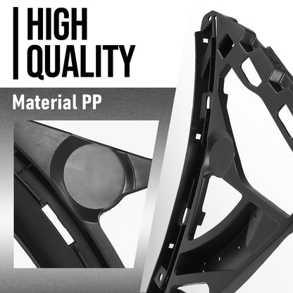 G-PLUS Bumper Cover Bracket Front Right Lower Side Compatible with Porsche Cayenne 2015 2016 2017 2018 95850517850, 958-505-178-50 Black
