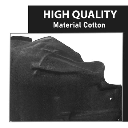 G-PLUS Fender Liner Inner Front Right Compatible with Cadillac XT5 2017-2023 GM1249276 23395492, 84088100, 84182806 Black