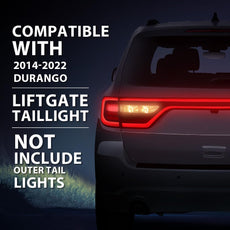 G-PLUS Liftgate Tail Light for Dodge Durango 2014-2022 Front View