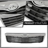 G-PLUS Front Bumper Grille Grill Compatible with Subaru Forester 2014-2016,Fit For Models With Type 1 Grille 91121SG050, SU1200155