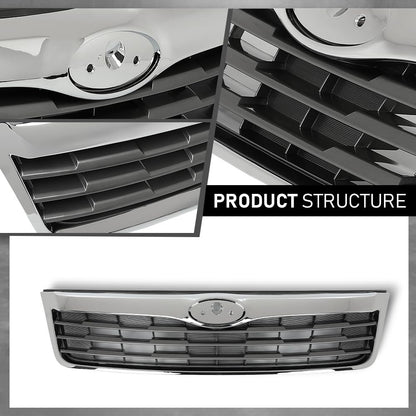 G-PLUS Front Bumper Grille Grill Compatible with Subaru Forester 2014-2016,Fit For Models With Type 1 Grille 91121SG050, SU1200155