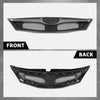 G-PLUS Front Bumper Upper Grille Compatible with Subaru WRX/WRX STI 2015-2017 Black Honeycomb Style 91121VA060