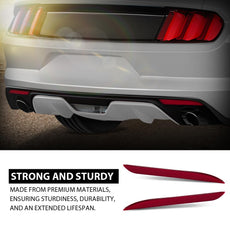 G-PLUS Rear Bumper Reflector 2PCS for Ford Mustang EcoBoost 2015-2017 Product Image