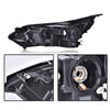 G-PLUS LED DRL Headlight Assembly, Compatible with Chevy Equinox 2018 2019 2020 w/Factory Halogen Headlight Passenger RH Headlamp Clear Lens 84428283 Bumper Headlamps,faros delanteros