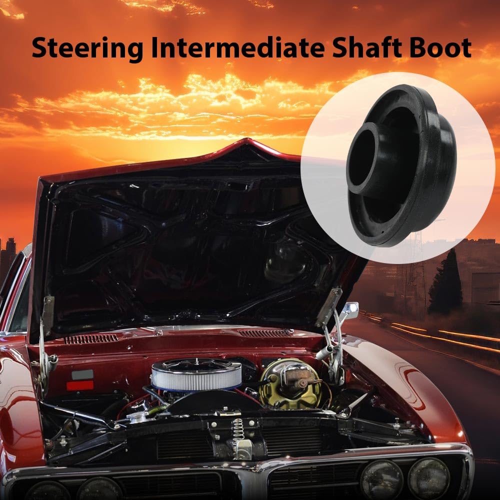 G-PLUS Steering Intermediate Shaft Boot, Fit for Chevelle, GTO, 442, GS, GM 1964 1965 1966 1967 1968 1969 1970 1971 1972 1973 1974 1975 1976 1977 1978 1979,Steering Shaft Boot INL12240