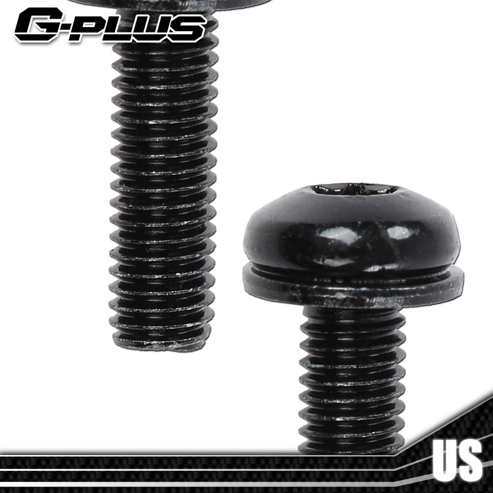 G-PLUS WindShield Frame & Hinge Screws Compatible with JK Model Jeep Wranglers Including 2007-2017 06508953AA
